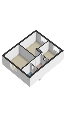 Plattegrond - Den Boschstraat 5, 6415 BJ Heerlen - den boschstraat 5 heerlen 3D verd.jpg